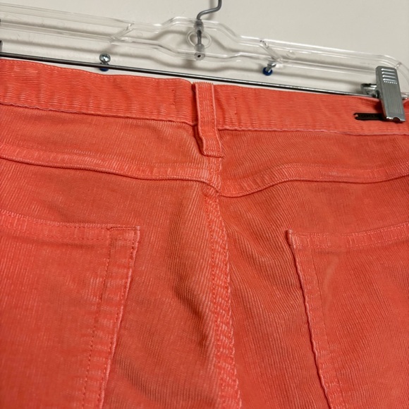 Carve Designs Oahu Corduroy Cut Off Shorts Size 4 Orange Beach Summer Casual - Picture 6 of 9